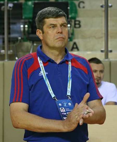 Советский и российский гандболист Василий Кудинов