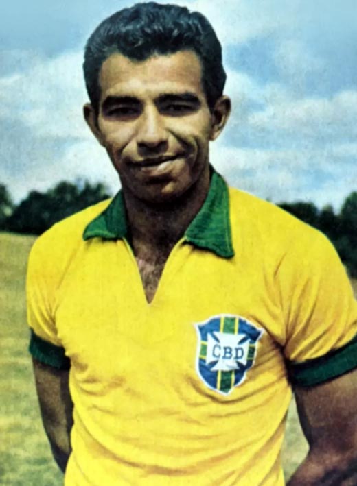 Бразильский футболист Вава