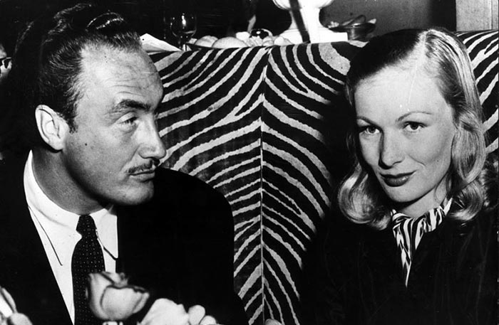 Вероника Лейк и Андре Де Тот
