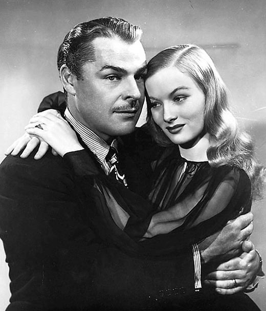 Вероника Лейк в фильме Стеклянный ключ