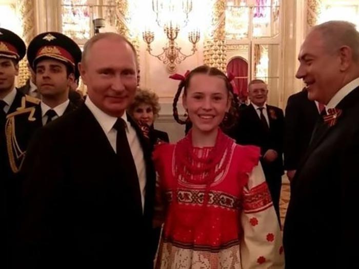 Вероника Сыромля и Владимир Пyтин