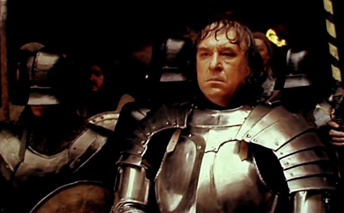 Витаутас Томкус в фильме Приключения Квентина Дорварда стрелка королевской гвардии