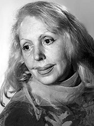 Валентина Караваева в старости