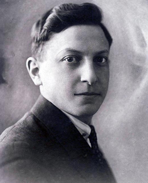 Вениамин Каверин в молодости