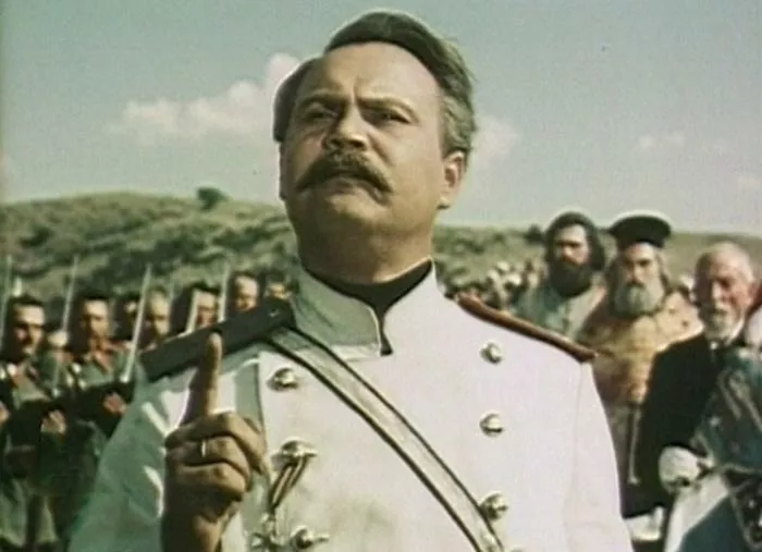 Владимир Чобур в фильме Герои Шипки