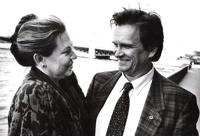 Владимир Федосеев и жена Ольга Доброхотова