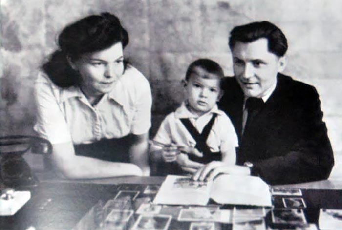 Владимир Щербицкий и жена Ариадна