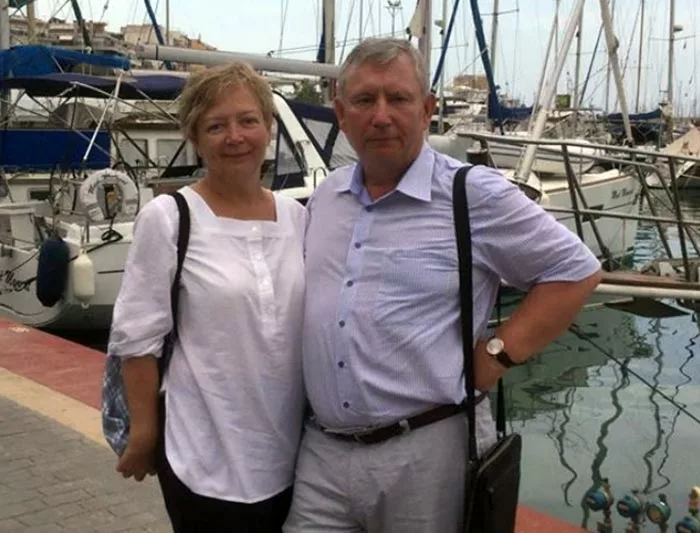 Владимир Воробей и жена Маргарита