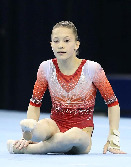 российская гимнастка Владислава Уразова