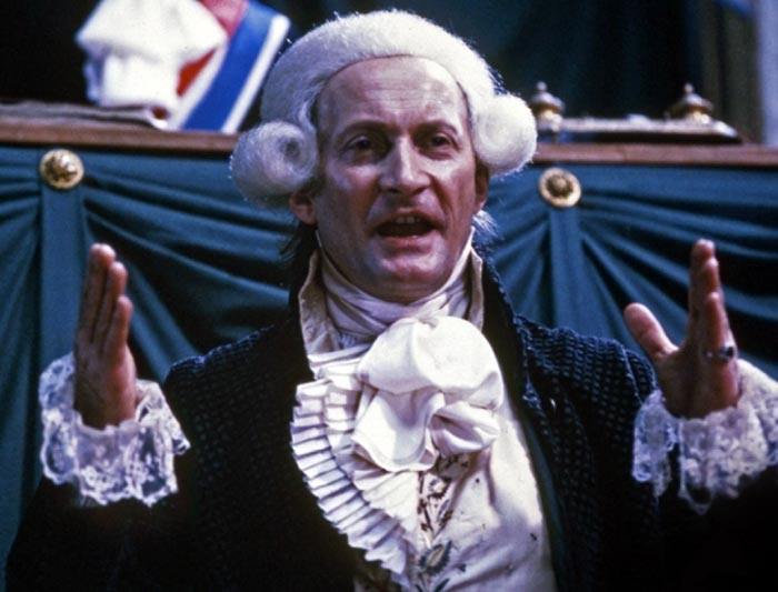 Войцех Пшоняк в фильме Дантон