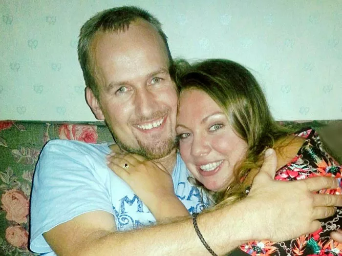 Янина Калганова и муж Йеппе