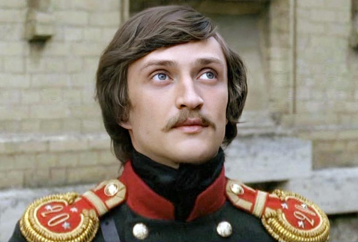 Юрий Чурсин в роли Михаила Лермонтова