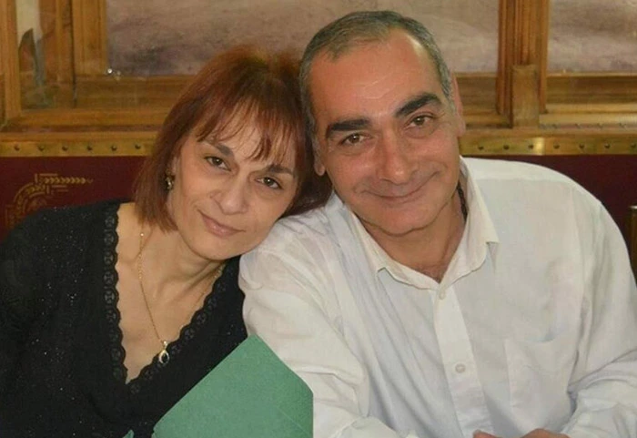 Закро Сахвадзе с женой