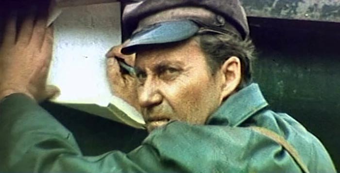 Жанис Приекулис в фильме Наследники военной дороги