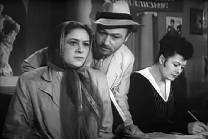 Зинаида Карпова в фильме-спектакле Любовь Яровая