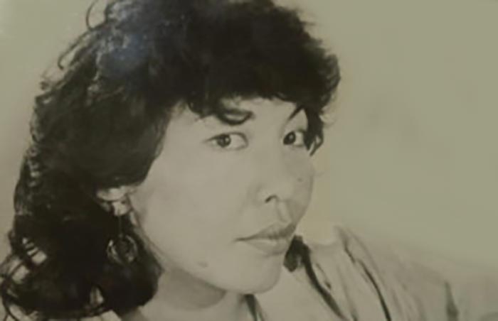 Айхан Чатаева в молодости