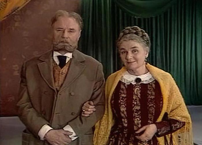 Борис Белоусов в фильме-спектакле Женитьба Белугина