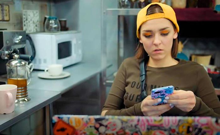 Александра Маркина в сериале Свои-4