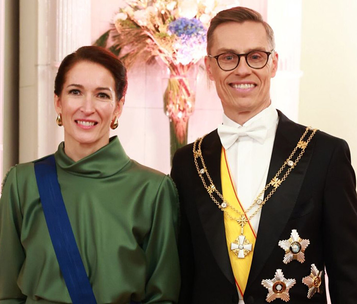 Александр Стубб и жена Сюзанна Иннес-Стубб