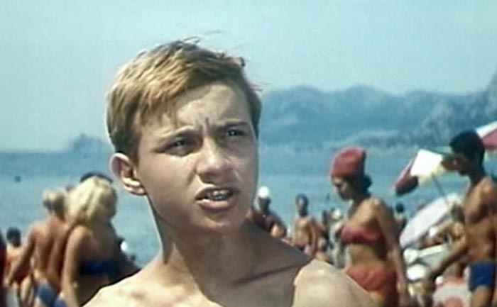 Александр Барсов в фильме Акваланги на дне