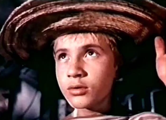 Александр Барсов в фильме Над нами Южный крест