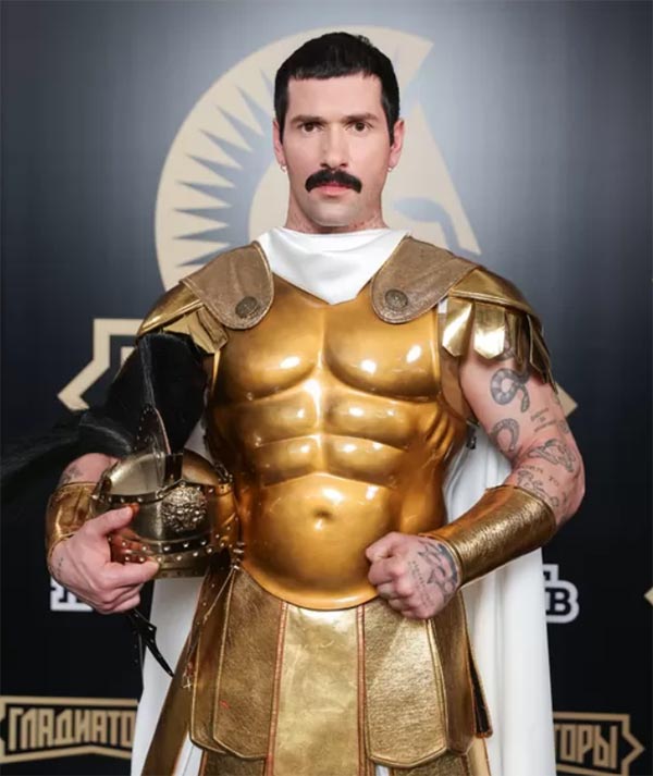 Александр Гуренко в шоу Гладиаторы