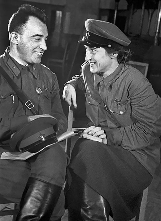 Александр Корнейчук и Ванда Василевская