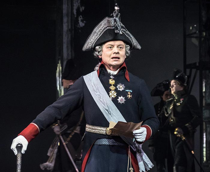 Александр Олешко в фильме-спектакле Павел I