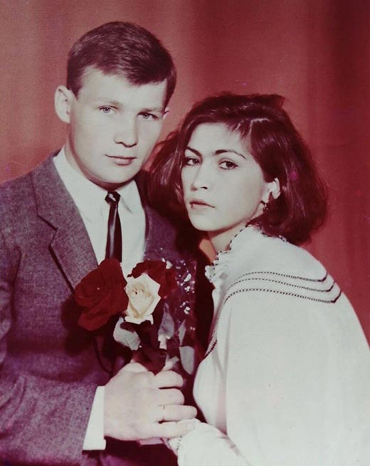 Александр Солоник с первой женой