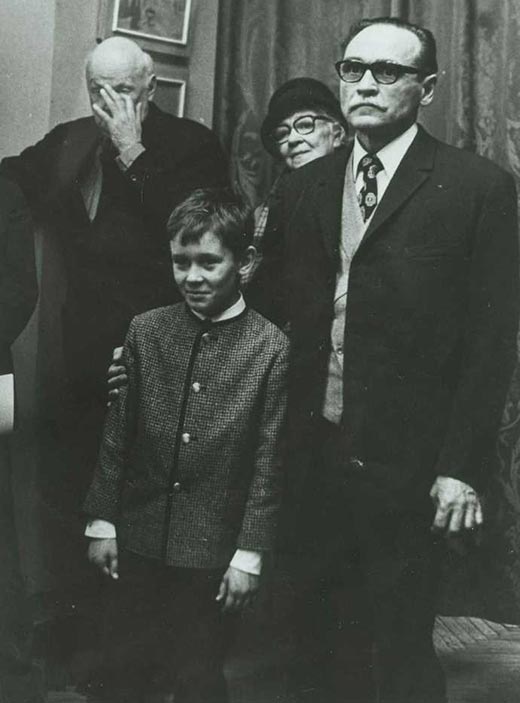 Александр Павлович Васильев и сын Александр Александрович Васильев