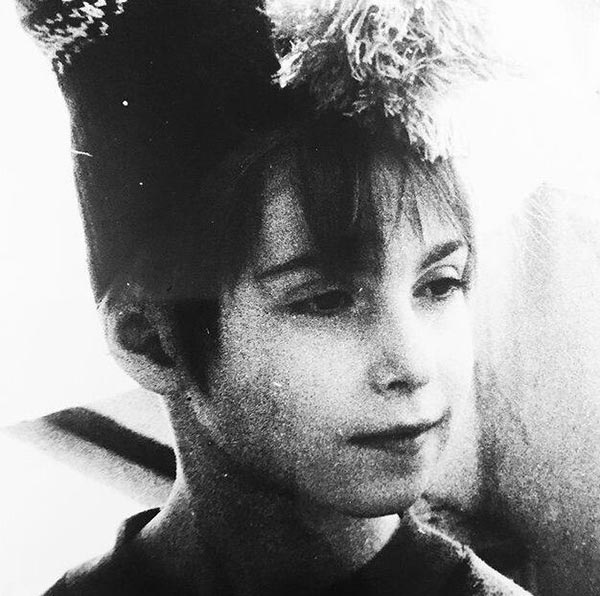 Александра Урсуляк в детстве