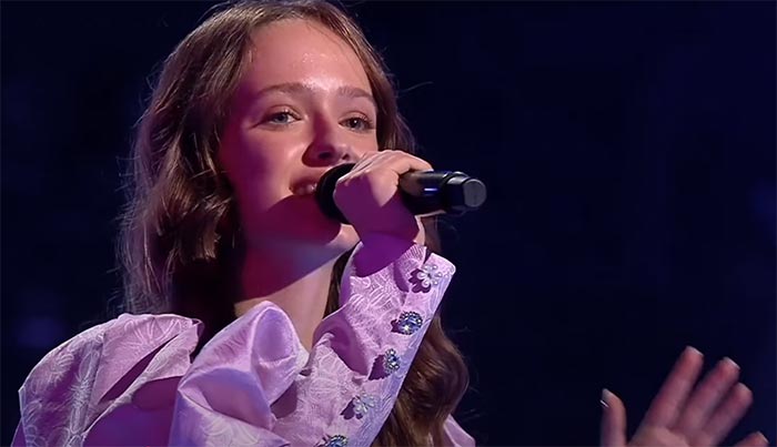 Алина Арчакова в шоу «Голос. Дети 12»