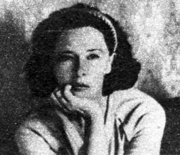 Алла Гербер в молодости