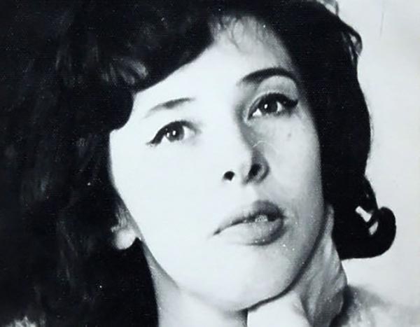 правозащитница Алла Гербер в молодости