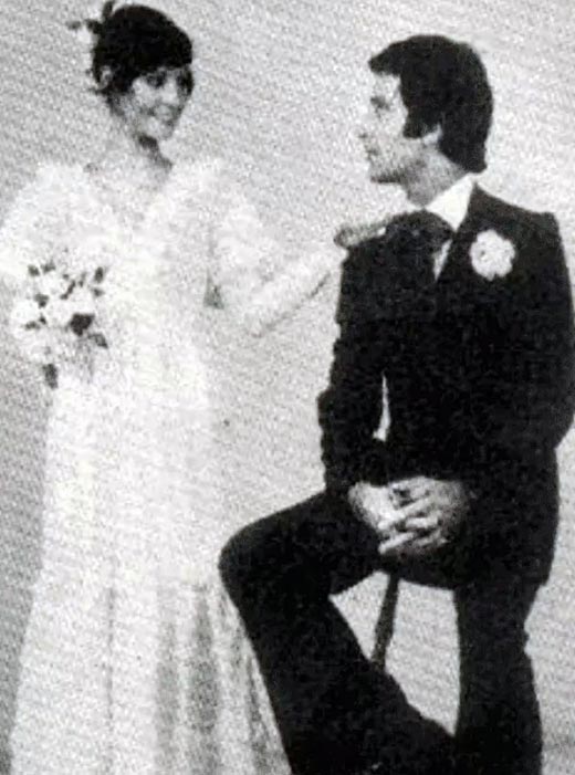 Ампаро Грисалес и Герман Тессароло в молодости