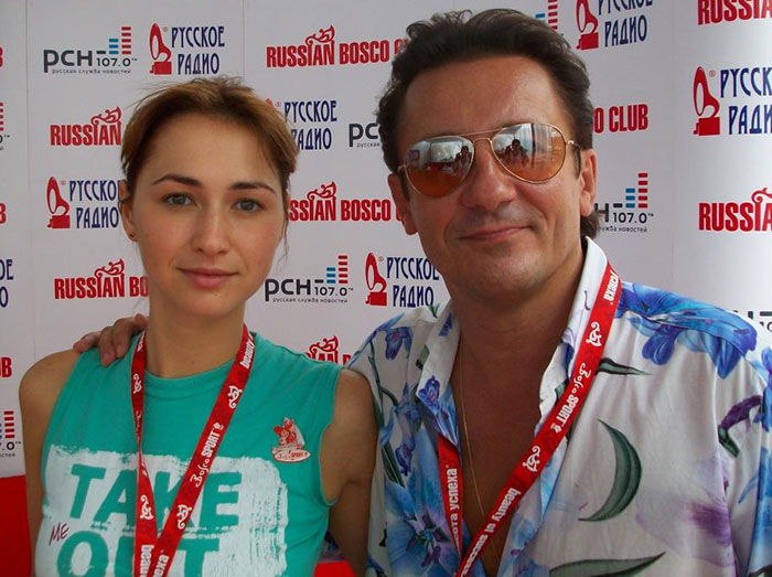 Анастасия Чернова и Олег Меньшиков в молодости