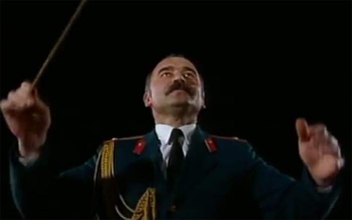 военный дирижер Анатолий Бажалкин