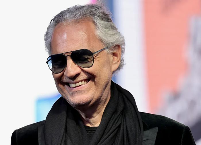 оперный певец Андреа Бочелли