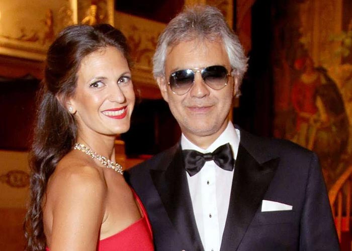 Андреа Бочелли и Вероника Берти