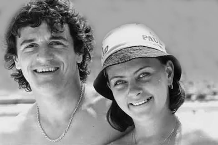 Андрей Баль и жена Светлана