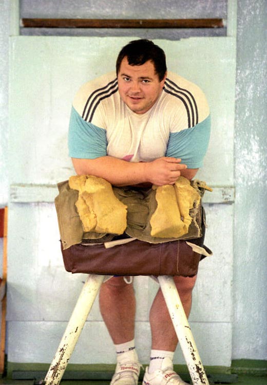 штангист Андрей Чемеркин