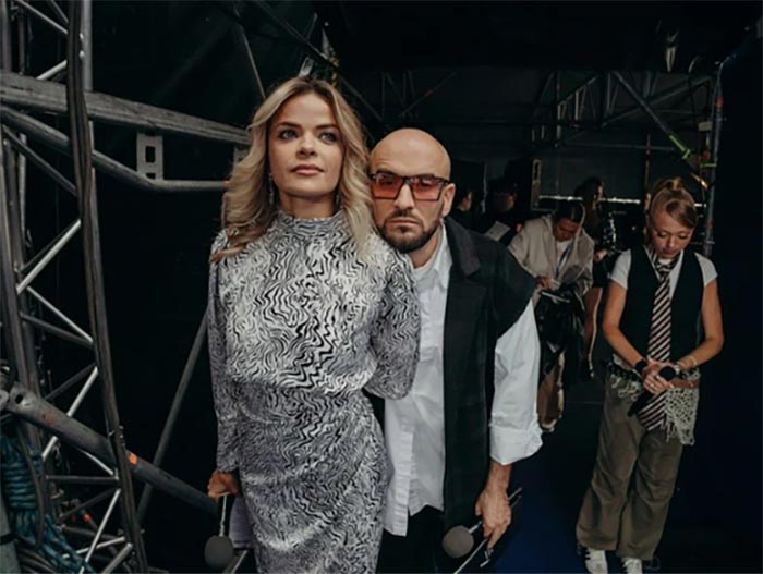 Андрей Давинчи и жена Мария Лобжанидзе