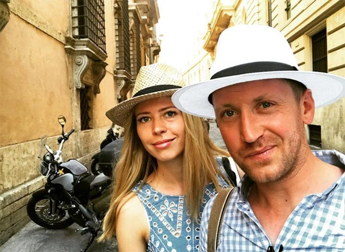 Андрей Некрасов и жена Марина