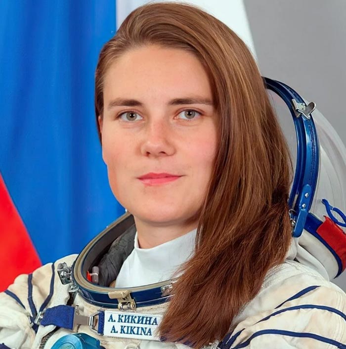 космонавт Анна Кикина