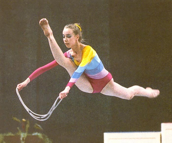художественная гимнастка Анна Кочнева