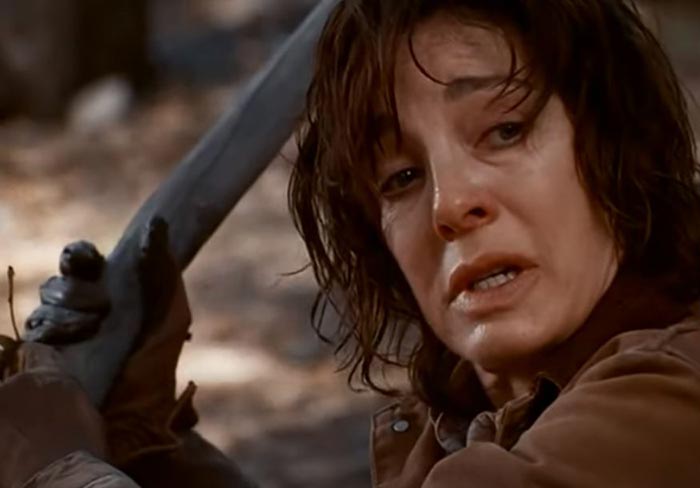 Энн Арчер в фильме Противостояние с волчицей