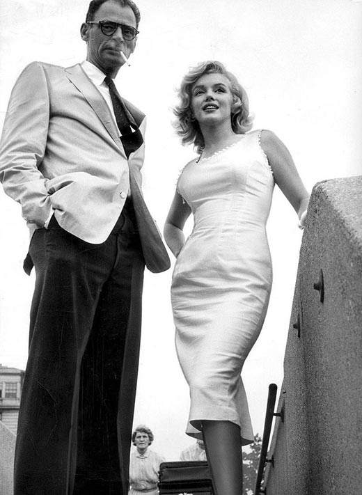 Артур Миллер и Мэрилин Монро
