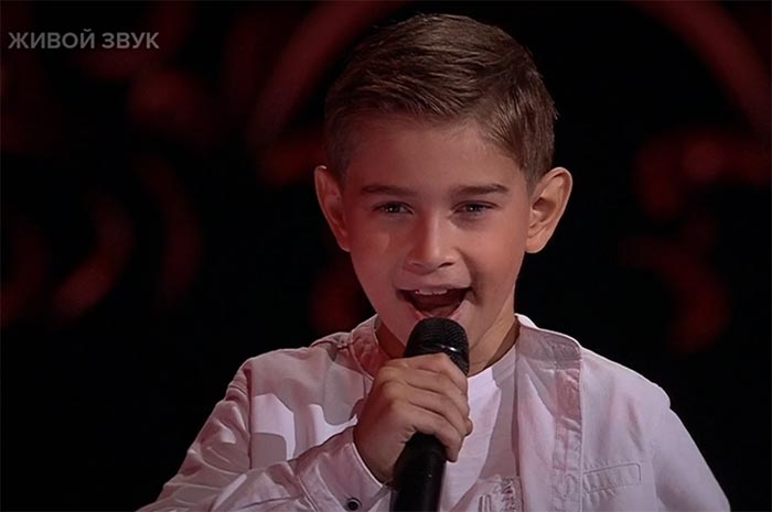 Артур Зверович в шоу «Голос. Дети 12»