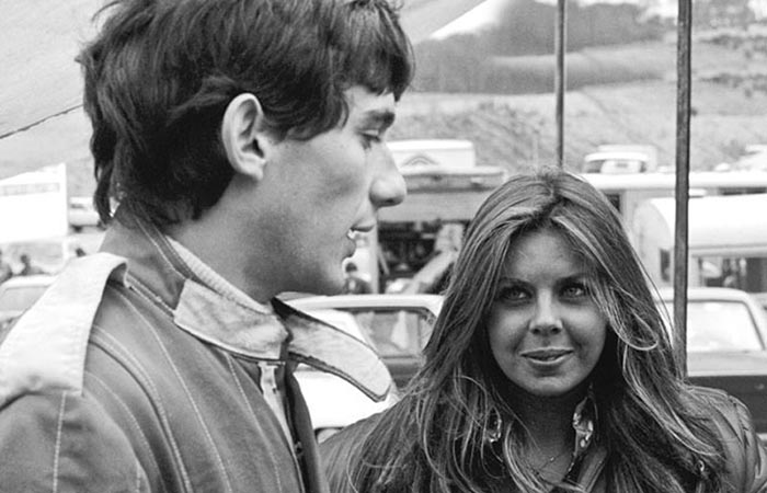 Айртон Сенна и жена Лилиан