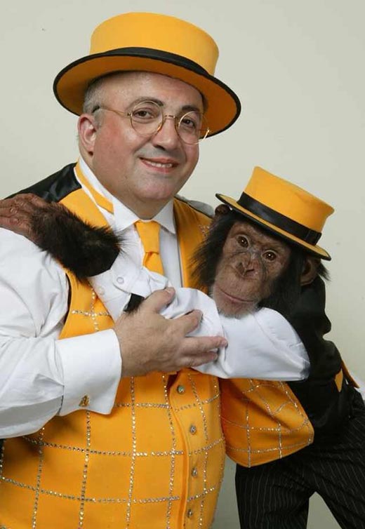 дрессировщик обезьян Азиз Аскарян